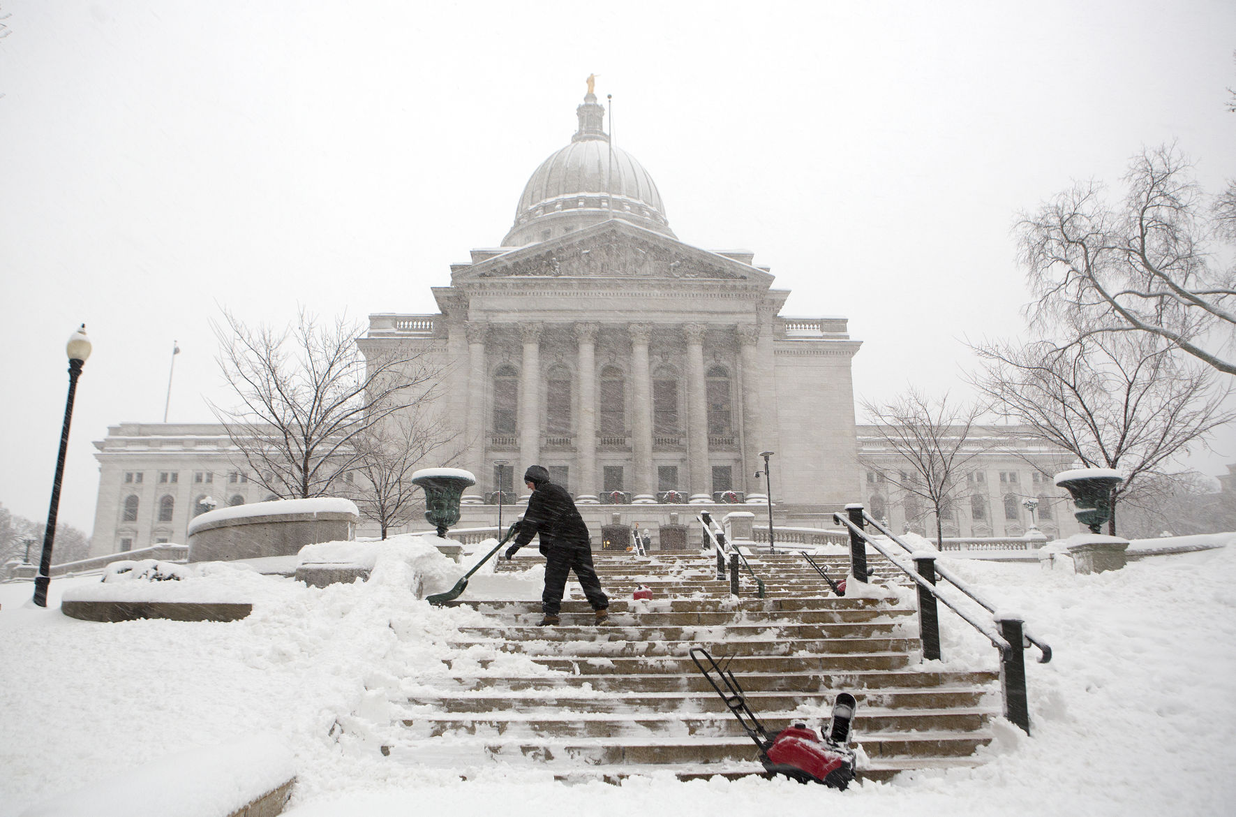 Scene from December 2012 blizzard